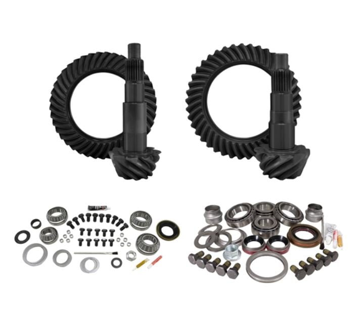 Yukon Gear and Axle YGK016 Yukon Gear YGK016 & Install Kit package for Jeep JK Rubicon, 5.13 ratio