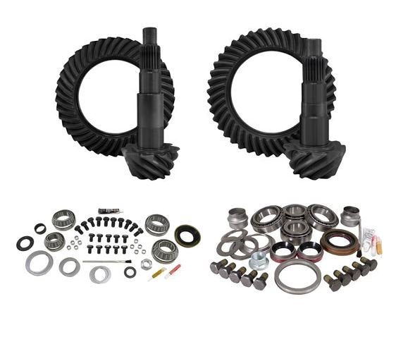 Yukon Gear and Axle YGK017 Yukon Gear YGK017 & Install Kit package for Jeep JK Rubicon, 5.38 ratio