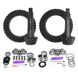 Yukon Gear and Axle YGKT005-488-3 Yukon Gear YGKT005-488-3 Ring & Pinion Gear Kit Package Front & Rear with Install Kits - Toyota 8.4/8