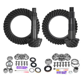 Yukon Gear and Axle YGKT008-488-3 Yukon Gear YGKT008-488-3 Ring & Pinion Gear Kit Package Front & Rear with Install Kits - Toyota 8.2/8
