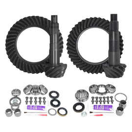 Yukon Gear and Axle YGKT008-488LOC-3 Yukon Gear YGKT008-488LOC-3 Ring & Pinion Gear Kit Package Front & Rear with Install Kits - Toyota 8.2/8