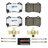 PowerStop Z36-1053B Z36 TRUCK/TOW CARBON-FIBER CERAMIC BRAKE PADS W/HARDWARE