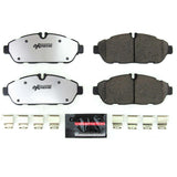 PowerStop Z36-2301 Z36 TRUCK/TOW CARBON-FIBER CERAMIC BRAKE PADS W/HARDWARE