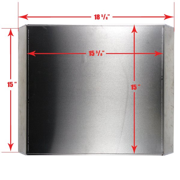 Northern Radiator Z40029 Direct Drive Fan Shroud Kit For Use With 205155, 205156 Hot Rod Radiators.
