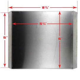 Northern Radiator Z40029 Direct Drive Fan Shroud Kit For Use With 205155, 205156 Hot Rod Radiators.