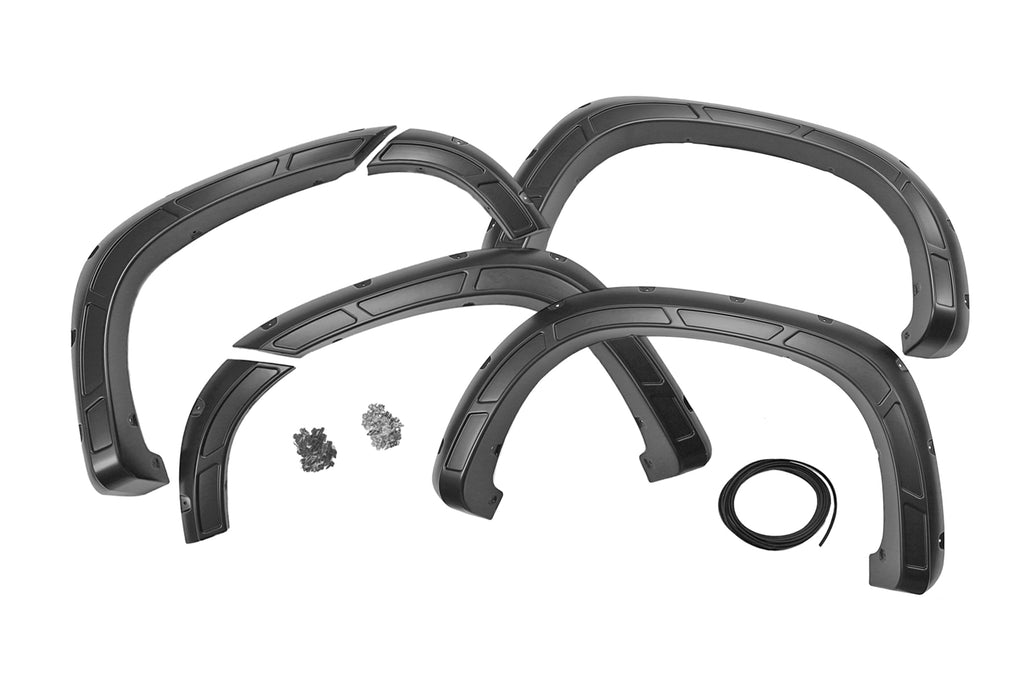 Defender Fender Flares | G9K Satin Steel | Chevy Silverado 1500 (19-26)