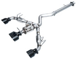 AWE Tuning 3020-53472 AWE Track Edition Exhaust for GR Corolla - Diamond Black Tips