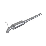 MBRP Exhaust S5225AL 3in. Cat-Back. Turn Down. Aluminized Steel.