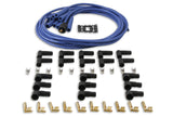 ACCEL 4040B, Spark Plug Wires, Super Stock, Spiral Core, 8mm, Blue, Set