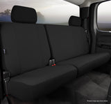 FIA SP82-88BLACK SP80 Series - Seat Protector Polyester Custom Fit Rear Seat Cover - Black