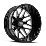 Cali Offroad 9115D-22881BMR232 INVADER DUALLY (9115D) GLOSS BLACK MILLED