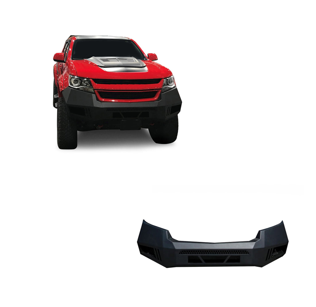 Black Horse Off Road AFB-CO15 Satin Black Steel Armour I Front Bumper