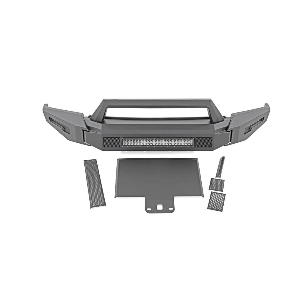 Black Horse Off Road AFB-CO20-K1 Matte Black Steel Armour II Front Bumper