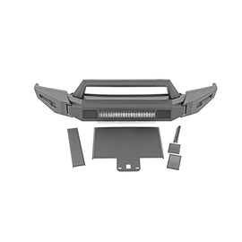Black Horse Off Road AFB-CO20-K1 Matte Black Steel Armour II Front Bumper
