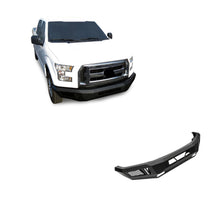 Load image into Gallery viewer, Black Horse Off Road AFB-F115-18-KIT AFB-F115 Matte Black Steel Armour I Front Bumper
