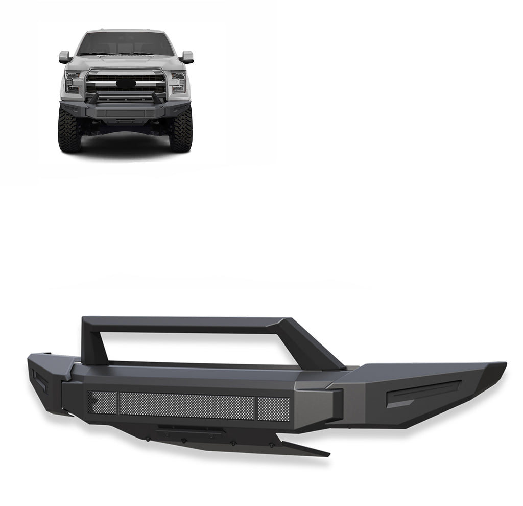 Black Horse Off Road AFB-F116 Armour II Heavy Duty Modular Front Bumper