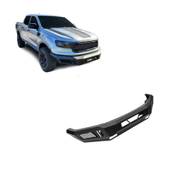 Black Horse Off Road AFB-FORA Matte Black Steel Armour I Front Bumper