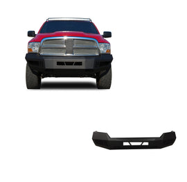 Black Horse Off Road AFB-RA09 Matte Black Steel Armour I Front Bumper