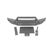 Load image into Gallery viewer, Black Horse Off Road AFB-RA10-K2 AFB-RA10 Matte Black Steel Armour II Front Bumper