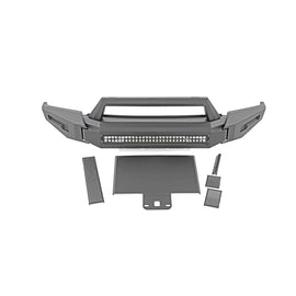 Black Horse Off Road AFB-RA10-K2 AFB-RA10 Matte Black Steel Armour II Front Bumper