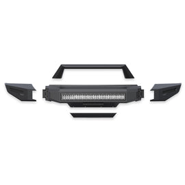 Black Horse Off Road AFB-RA16-K2 Matte Black Steel Armour II Front Bumper
