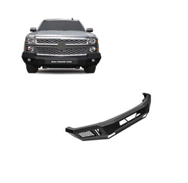Black Horse Off Road AFB-SI14-KIT Matte Black Steel Armour I Front Bumper