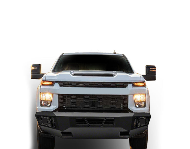 Black Horse Off Road AFB-SI25-20 Matte Black Steel Armour I Front Bumper