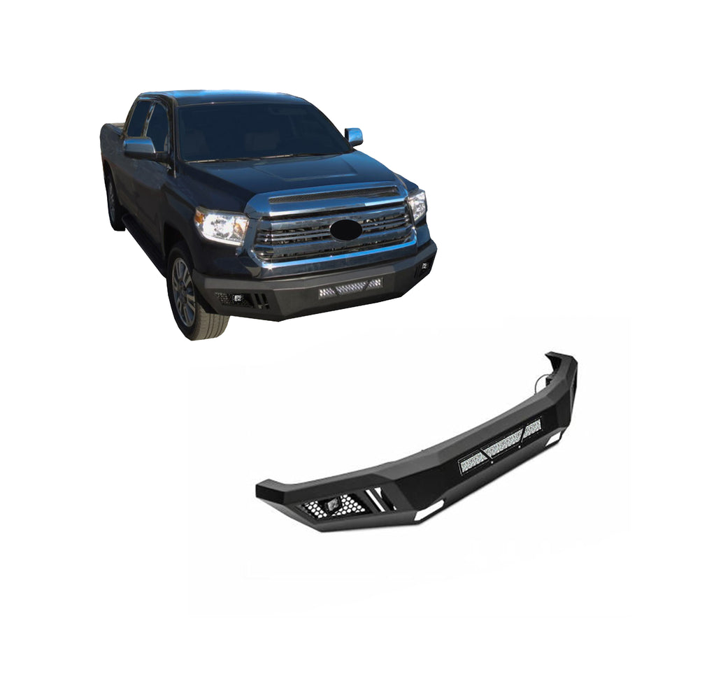 Black Horse Off Road AFB-TU14-KIT Matte Black Steel Armour I Front Bumper