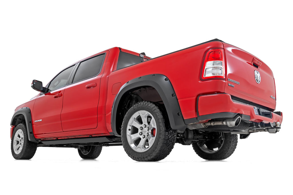 Pocket Fender Flares | PRP Deep Cherry Red Crystal | Ram 1500 2WD/4WD (19-24)