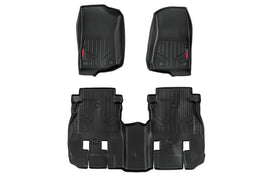 Floor Mats | FR & RR | 4 Door | Jeep Wrangler Unlimited 4WD (2018-2025)