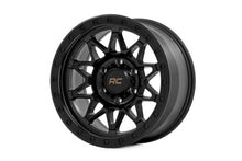 Load image into Gallery viewer, Rough Country 78 Series Wheel | Simulated Beadlock | Black | 18x9 | 6x5.5 | +0mm