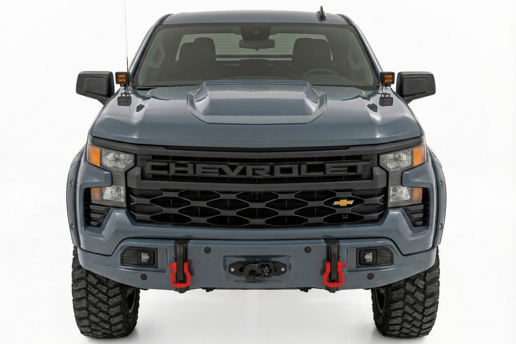 Front FXS Bumper | 12000S | GNO Slate Gray | Chevy Silverado 1500 2WD/4WD (2023-2026)