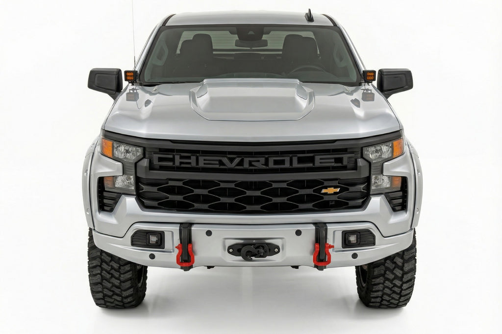 Bumper Cover | GAN Silver Ice Metallic | Chevy Silverado 1500 2WD/4WD (23-26)