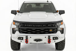 Front FXS Bumper | 12000S | GAZ Summit White | Chevy Silverado 1500 2WD/4WD (2023-2026)