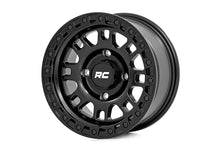 Load image into Gallery viewer, Rough Country 82 Series Wheel | UTV | Semi Gloss Black | 15x7 | 4x156 | +10mm