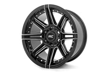 Load image into Gallery viewer, Rough Country 88 Series Wheel | One-Piece | Gloss Black | 20x10 | 5x5 | -19mm