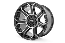 Load image into Gallery viewer, Rough Country 89 Series Wheel | One-Piece | Black Machined Gun Metal | 17x9 | 5x5 | -12mm
