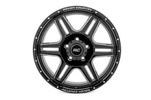 Load image into Gallery viewer, Rough Country 92 Series Wheel | Machined One-Piece | Gloss Black | 18x9 | 6x5.5 | +0mm
