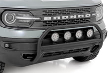 Load image into Gallery viewer, Nudge Bar | w/ Tow Hooks | 4 Inch Round Led (x4) | Ford Bronco Sport (21-24)