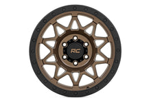 Load image into Gallery viewer, Rough Country 78 Series Wheel | Simulated Beadlock | Bronze/Black | 17x8.5 | 5x4.5 | +0mm