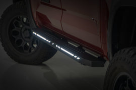 AC2 Running Boards | Amber/White | CrewMax | Toyota Tundra 2WD/4WD (22-26)
