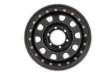 Load image into Gallery viewer, Steel Simulated Bead Lock Wheel | Black | 16x8 | 6x5.5 | 4.25 Bore | -12