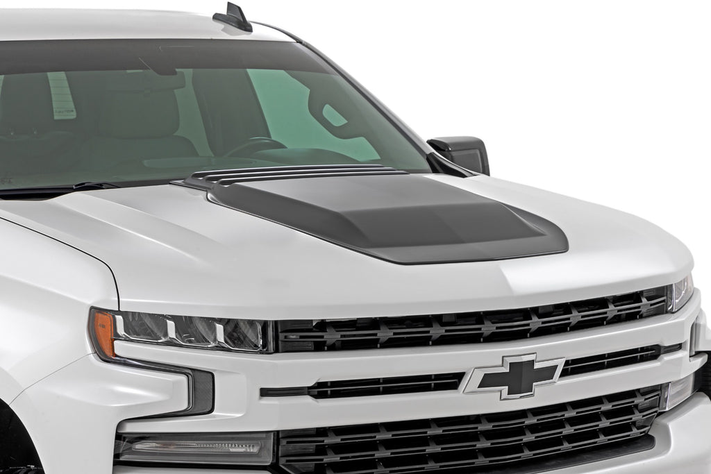 Hood Scoop | G7J Rainforest Green | Chevy Silverado 1500 2WD/4WD (2019-2026)