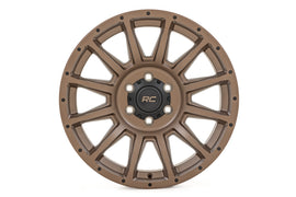 Rough Country 90 Series Wheel | One-Piece | Bronze | 20x10 | 5x5 | -25mm