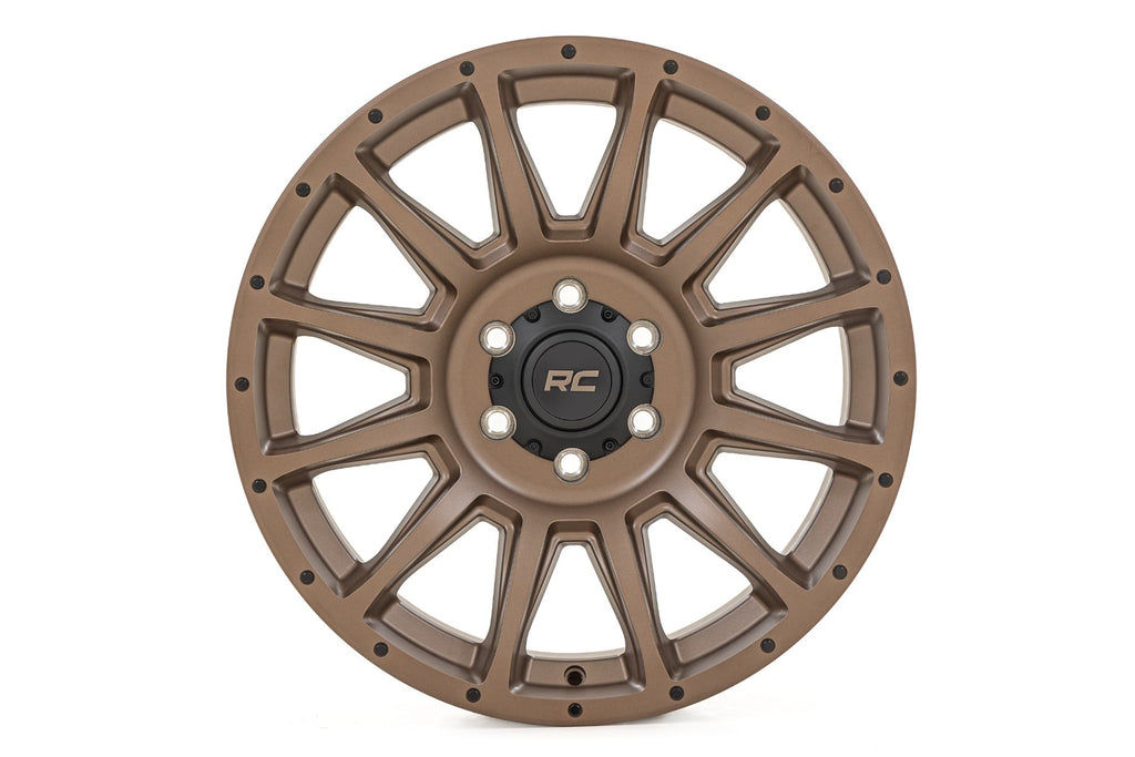 Rough Country 90 Series Wheel | One-Piece | Bronze | 18x9 | 8x170 | 0mm