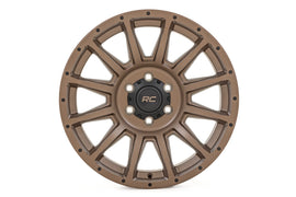 Rough Country 90 Series Wheel | One-Piece | Bronze | 18x9 | 5x5 | 0mm