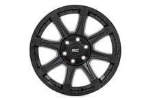 Load image into Gallery viewer, Rough Country 81 Series Wheel | One-Piece | Semi Gloss Black | 20x9 | 6x135 | -12mm