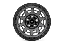Load image into Gallery viewer, Rough Country 85 Series Wheel | One-Piece | Gunmetal Gray/Black | 15x8 | 5x4.5 | -19mm