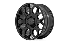 Load image into Gallery viewer, Rough Country 77 Series Wheel | One-Piece | Semi Gloss Black | 20x10 | 6x135 | -25mm