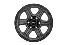 Load image into Gallery viewer, Rough Country 79 Series Wheel | One-Piece | Gunmetal Gray w/Black Ring | 17x8.5 | 6x5.5 | 0mm